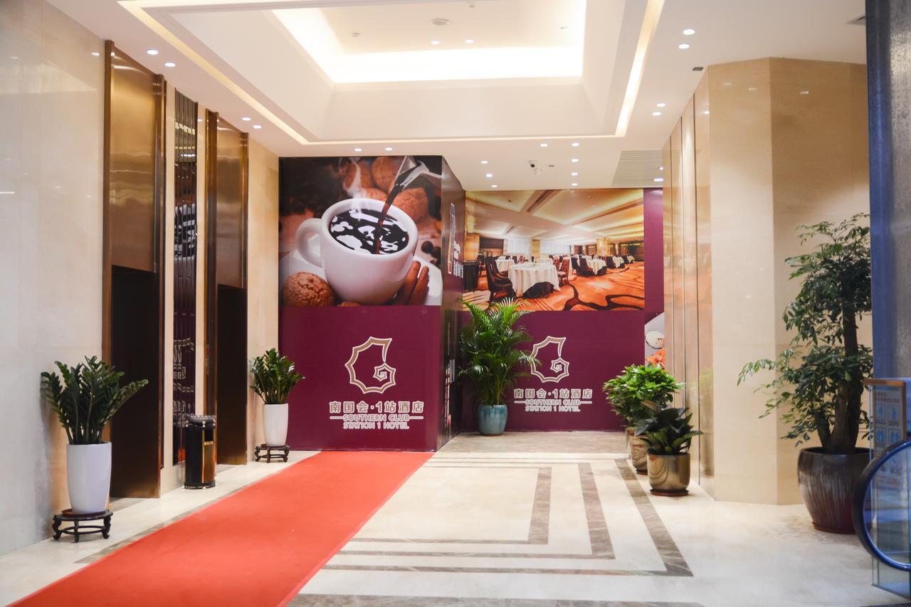 Southern-Club Station 1 Hotel-Free Canton Fair Shuttle Bus Екстер'єр фото